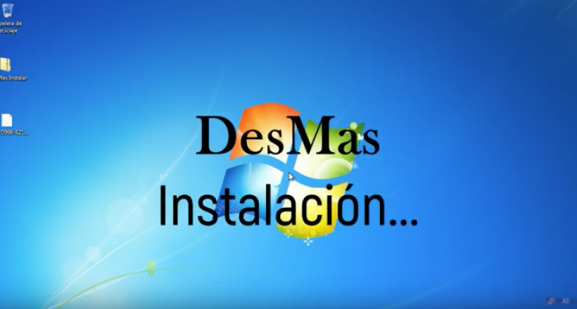 Instalando DESMAS 1.5.0.2, serial y licencia.